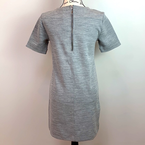 J. Crew Wool Ponte Zipper Pocket Shift Dress NWT - Picture 5 of 8